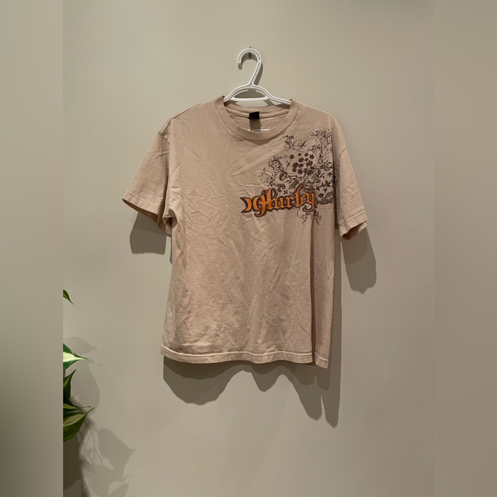 Vintage Hurley Graphic Tee (Tan)